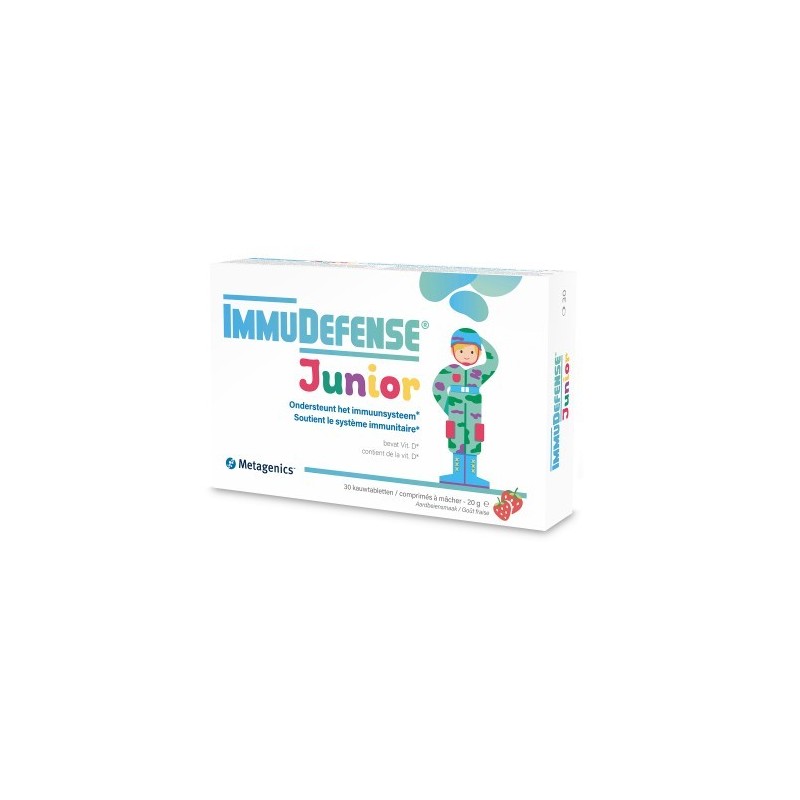 Metagenics Belgium Bvba Immudefense Junior 30 Compresse Masticabili
