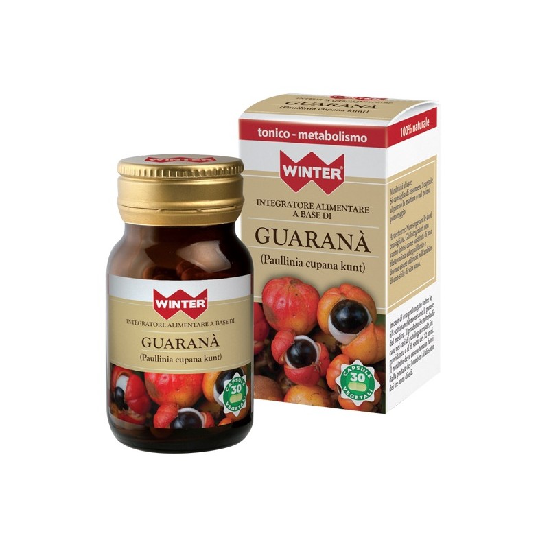 Guarana' Integratore Energizzante e Dimagrante 30 Capsule Winter