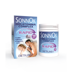 SonnOk Melatonina Complex Rapid Integratore per il Sonno 60 Compresse Dietalinea