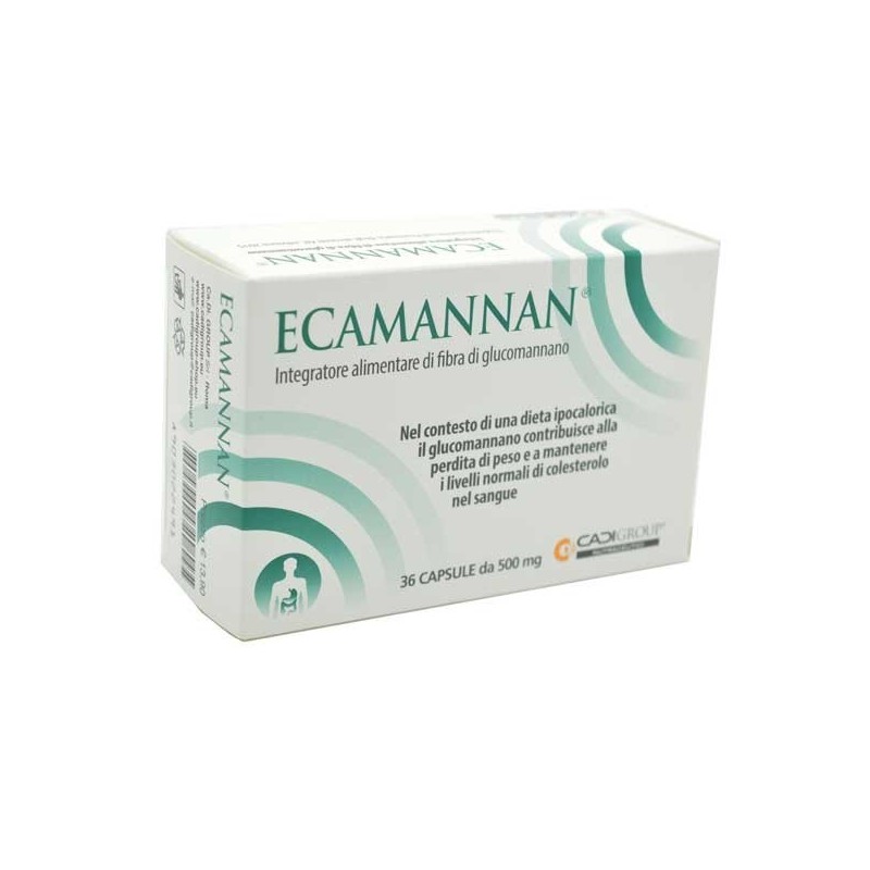 Ca. Di. Group Ecamannan 36 Capsule 500 Mg