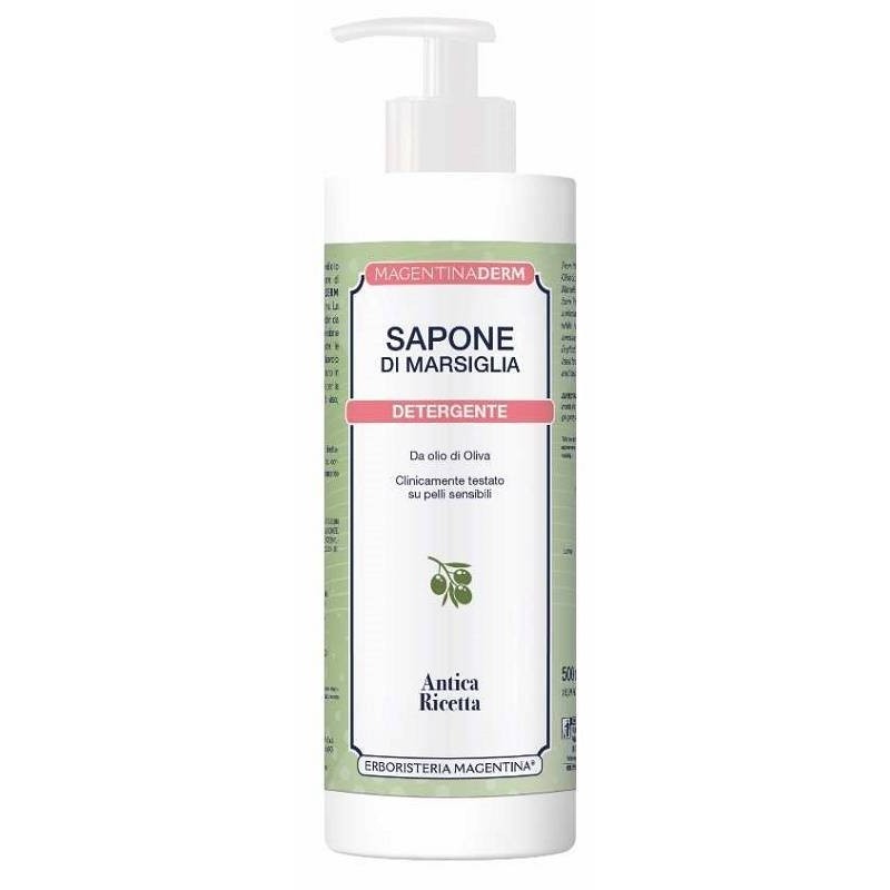 Erboristeria Magentina Sapone Marsiglia Magentina Dermatologica Detergente 500 Ml