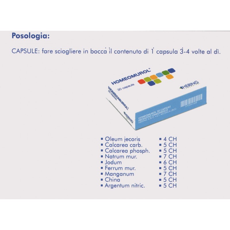 Hering Homeomur 30 Capsule 450mg