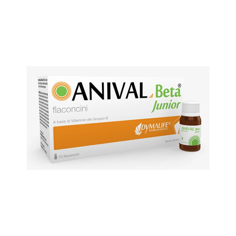 Dymalife Pharmaceutical Anival Beta Junior 10 Flaconcini
