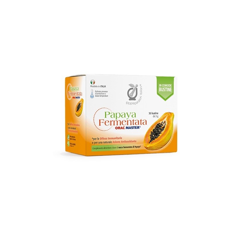 Selerbe Papaya Fermentata Orac Master 30 Bustine Immunostimolante e Antiossidante