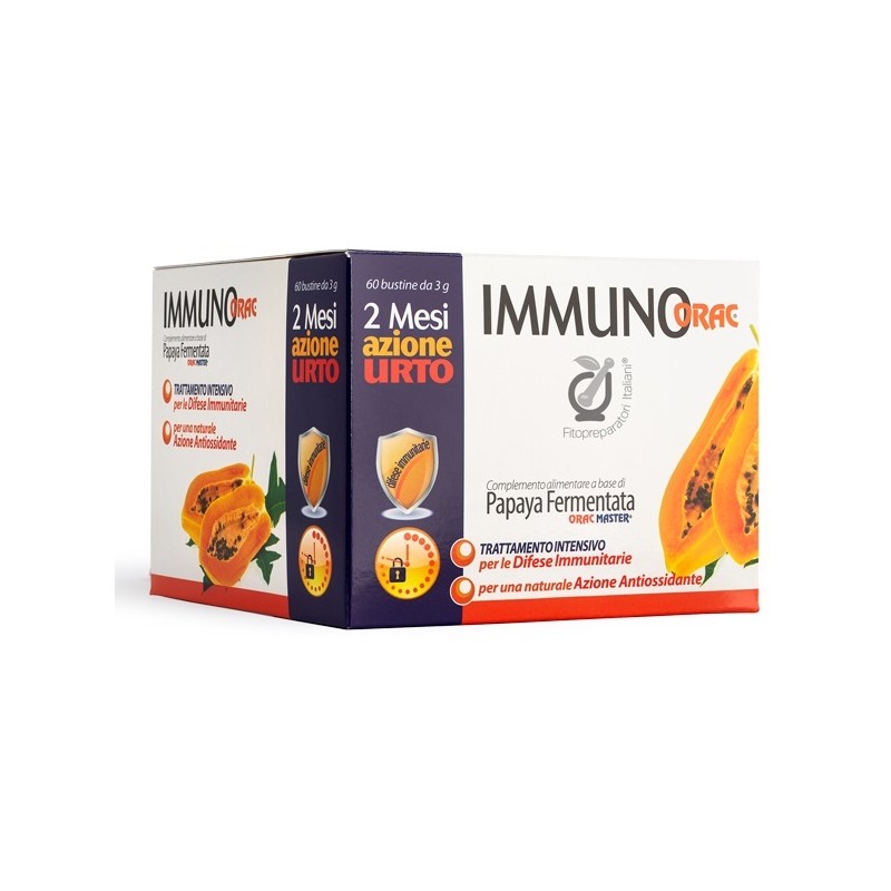 Biodue Fitopreparatori Italiani Immunorac 60 Bustine