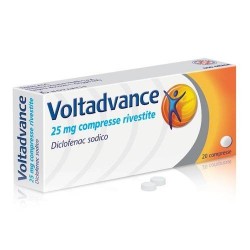 Voltadvance 25 mg Farmaco Antinfiammatorio 20 Compresse Rivestite