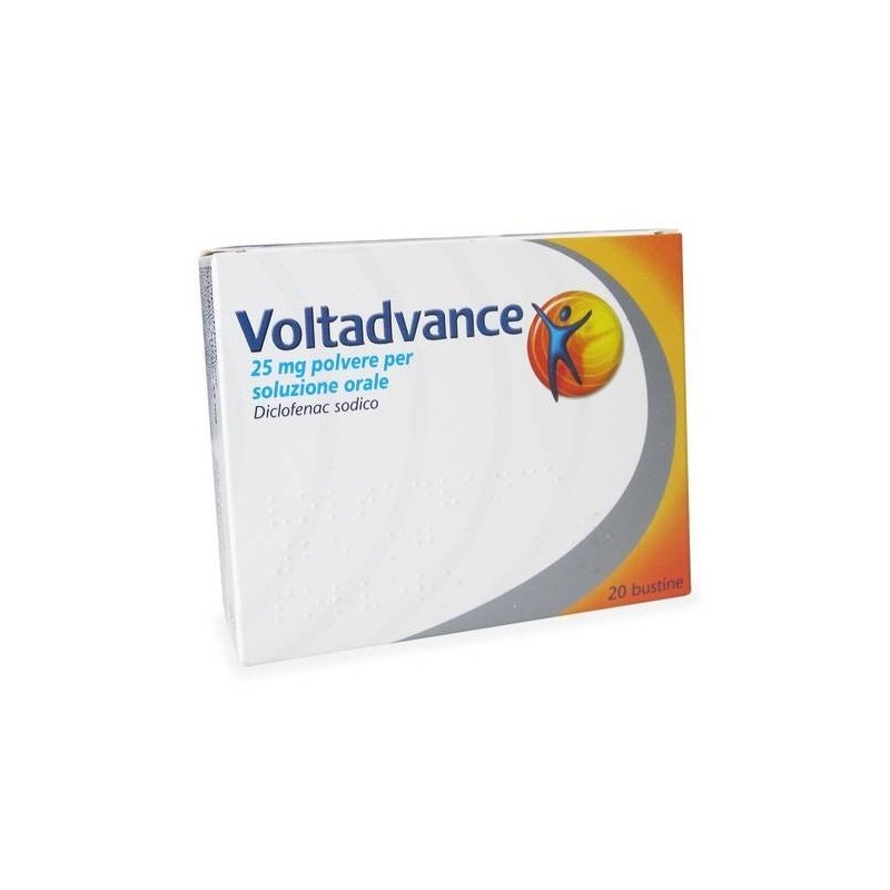 Voltadvance 25 mg Farmaco Antinfiammatorio 20 Bustine per dolori di vario genere