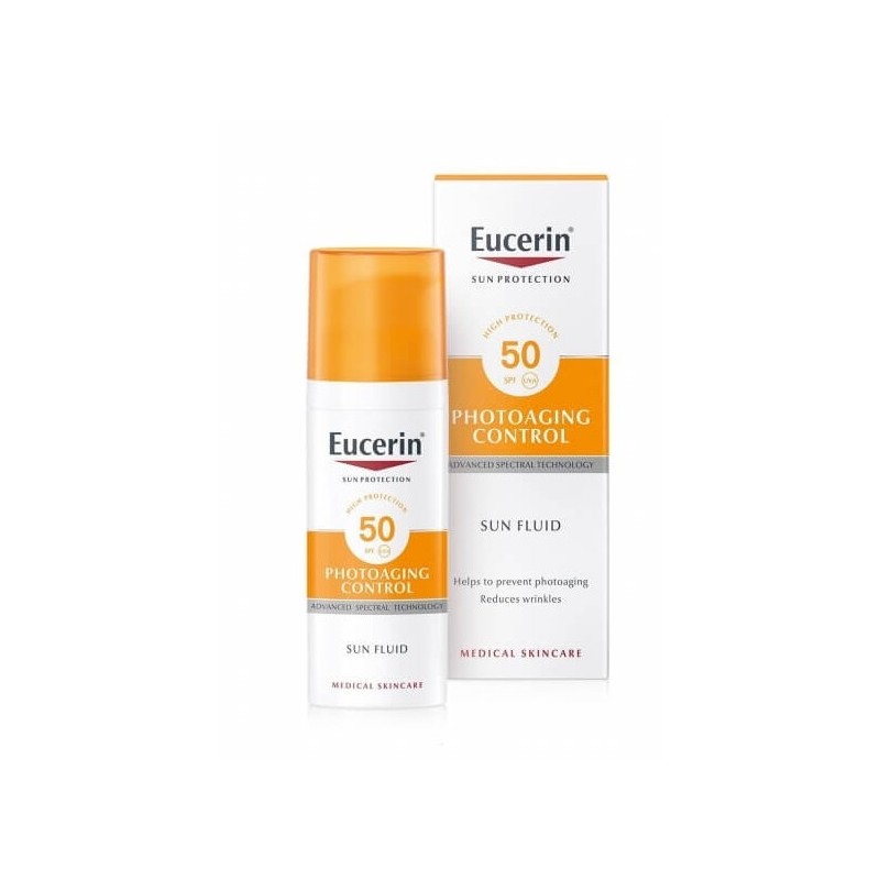 Beiersdorf Eucerin Sun Photoaging Control Tinted Gel Creme Spf50+ Medium 50 Ml