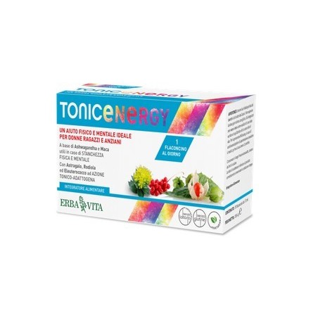 Erba Vita Group Tonic Energy 10 Flaconcini Da 12 Ml
