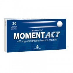 Momentact 400 mg Ibuprofene Farmaco Antidolorifico 20 Compresse Rivestite