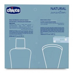 Chicco Natural Sensation Set Bagnoshampo Crema