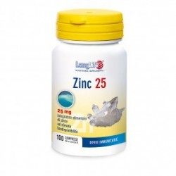 Longlife Zinc 25 Mg 100...