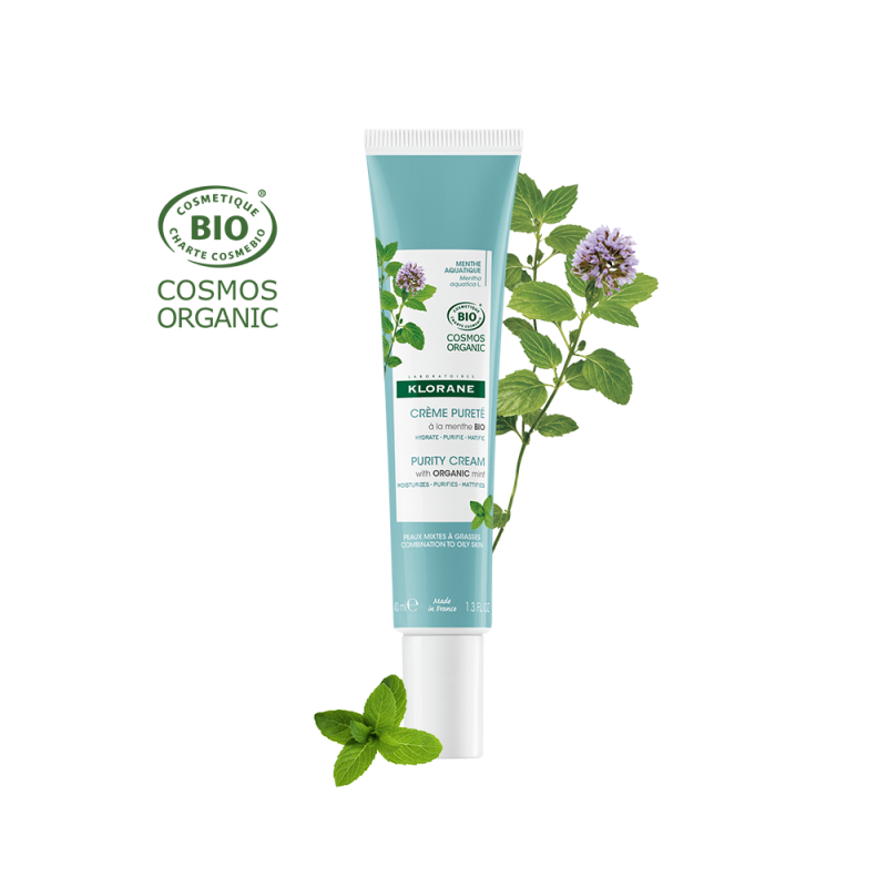 Klorane Crema Purificante Menta Acquatica 40 Ml