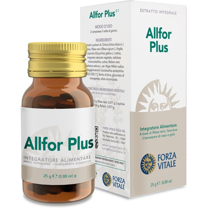 Forza Vitale Italia Allfor Plus Ecosol 60 Compresse