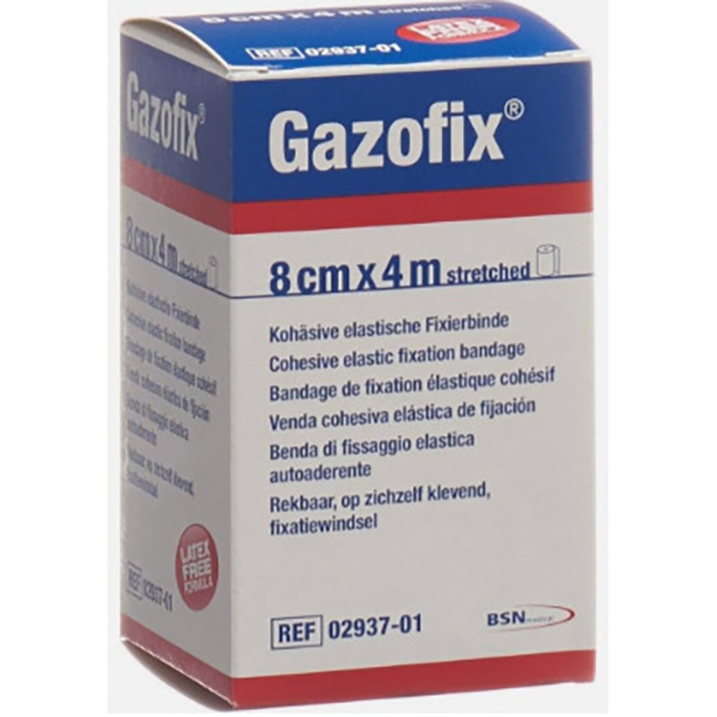 Essity Italy Benda Elastica Autoadesiva Gazofix 8x400 Cm