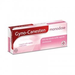 Bayer Gyno-canesten Monodose 500 Mg Capsula Molle Vaginale Clotrimazolo
