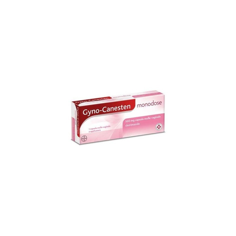 Bayer Gyno-canesten Monodose 500 Mg Capsula Molle Vaginale Clotrimazolo