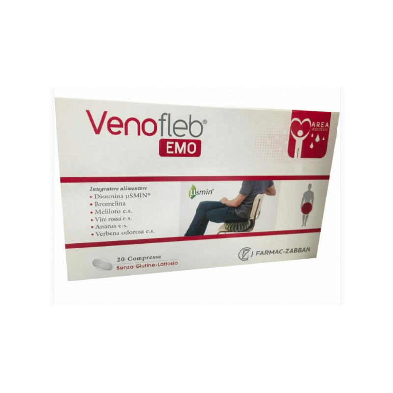 Farmac-zabban Venofleb Emo 20 Compresse