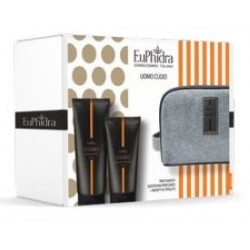 Zeta Farmaceutici Euphidra Uomo Cuoio Beauty Doccia Shampoo Antibatterico 200 Ml + Balsamo Dopobarba 100 Ml + 1 Beauty