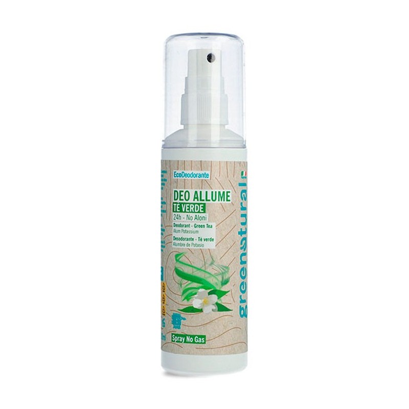 Green Project Italia Greenatural Deo Allume Te Verde 100 Ml