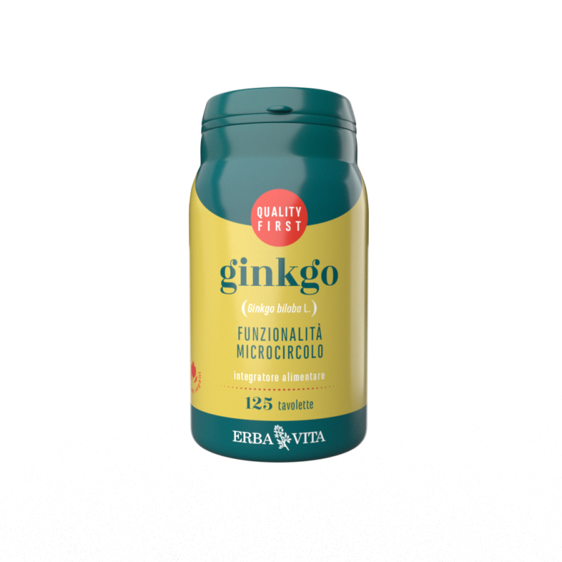 Erba Vita Group Ginkgo Biloba 125 Tavolette