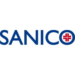 Sanico Orecchini Sterili In136c Niobio Fiore Perla N