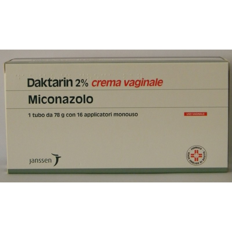 Johnson & Johnson Daktarin 20 Mg/g Crema Vaginale Miconazolo Nitrato