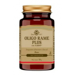 Solgar It. Multinutrient Oligo Rame Plus 100 Compresse
