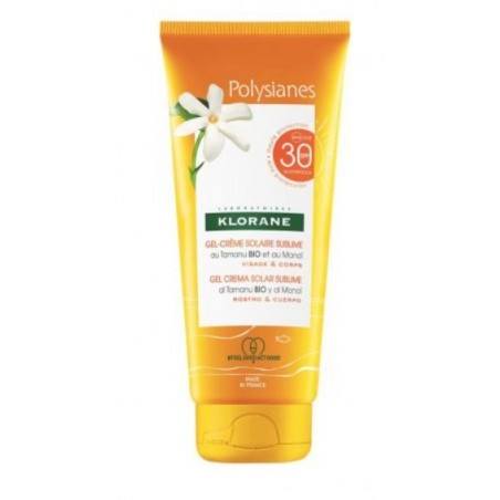 Klorane Gel-crema Solare Sublime Spf 30 Viso/corpo 200 Ml