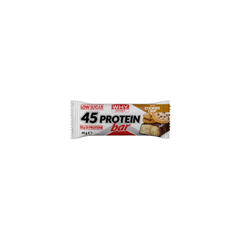 Biovita Whysport 45 Protein Bar Cookies Crisp 45 G