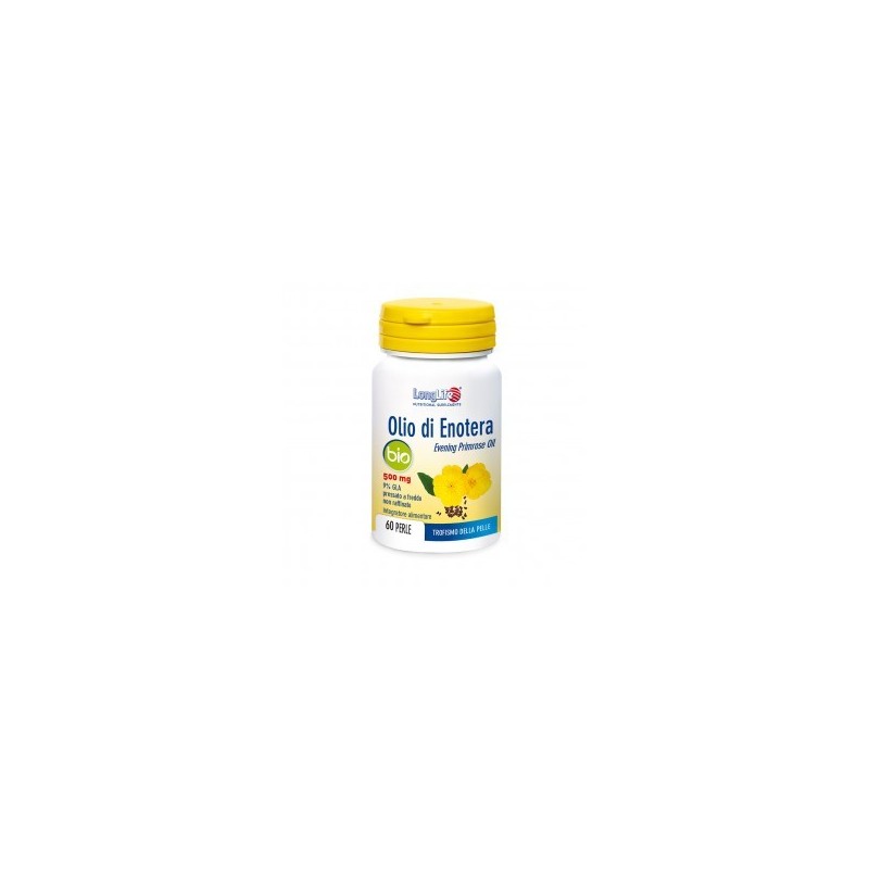 Longlife Olio Enotera Bio 60 Perle 500 Mg