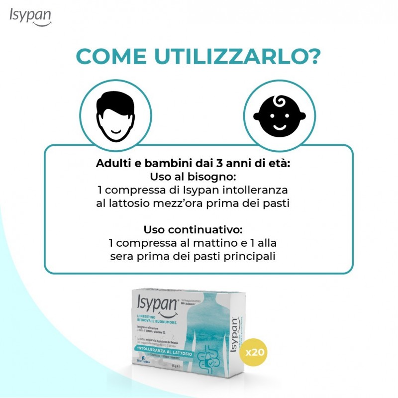 Pharmaidea Isypan Intolleranza Lattosio 30 Compresse