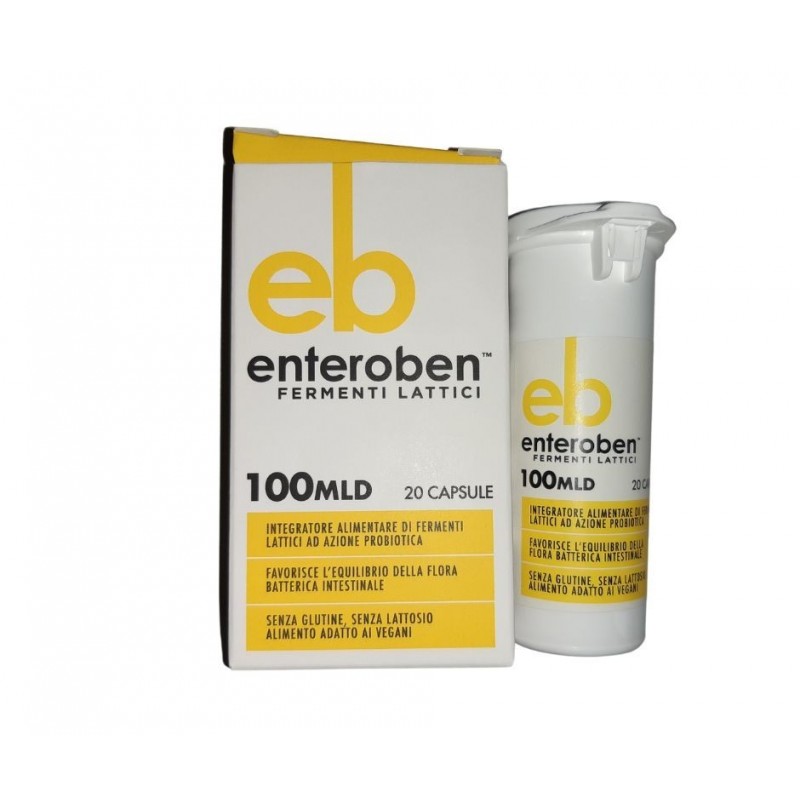 Bioartis Enteroben 100mld 20 Capsule Vegetali
