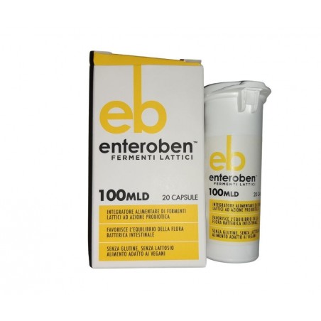 Bioartis Enteroben 100mld 20 Capsule Vegetali