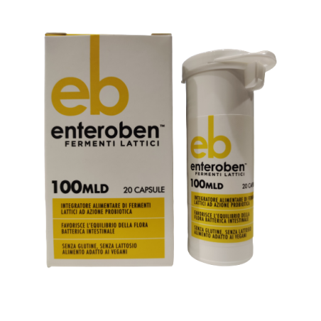 Bioartis Enteroben 100mld 20 Capsule Vegetali