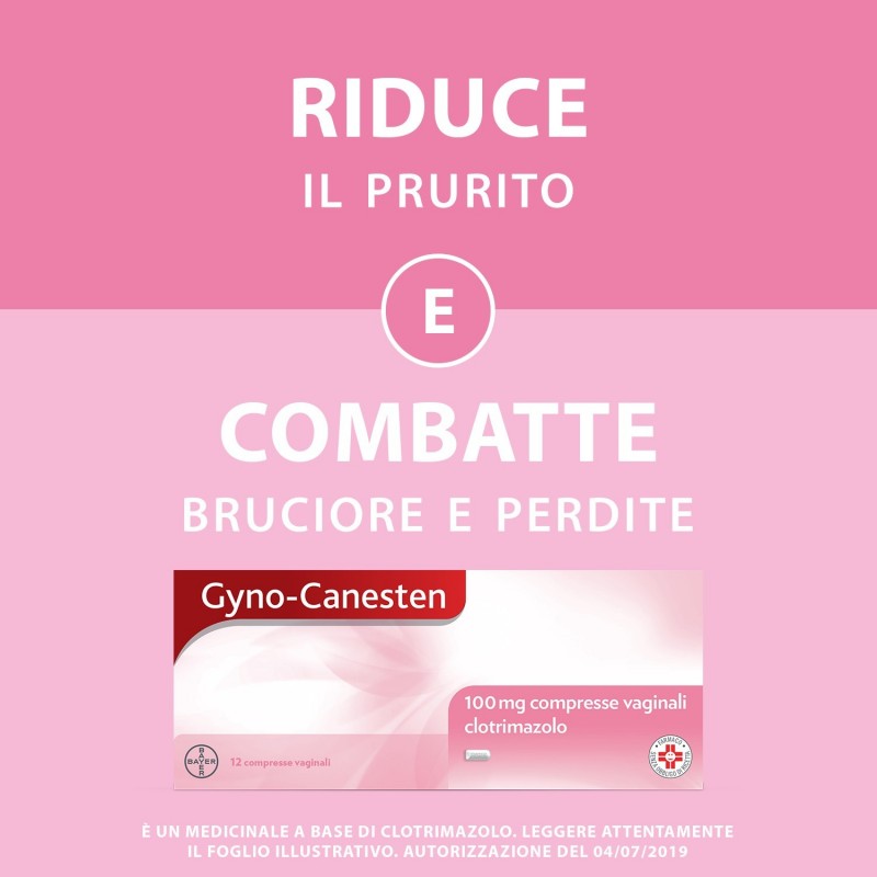 Bayer Gyno-canesten 100 Mg Compresse Vaginali Clotrimazolo