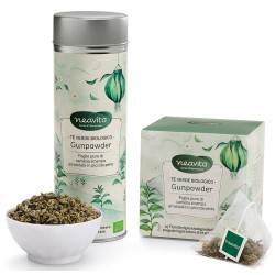 Tè Verde Gunpowder Biologico 15 filtroscrigno Neavita