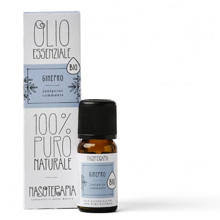 Nasoterapia Ginepro Olio Essenziale Biologico 100% Puro Naturale 5 ml