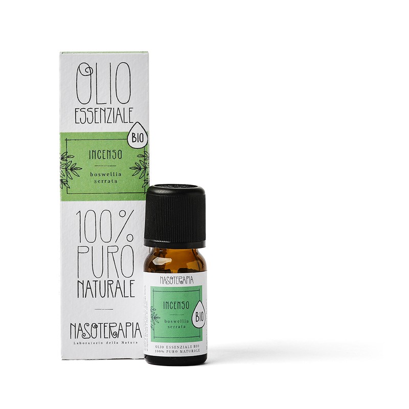 Nasoterapia Incenso Olio Essenziale Biologico 100% Puro Naturale 5 ml