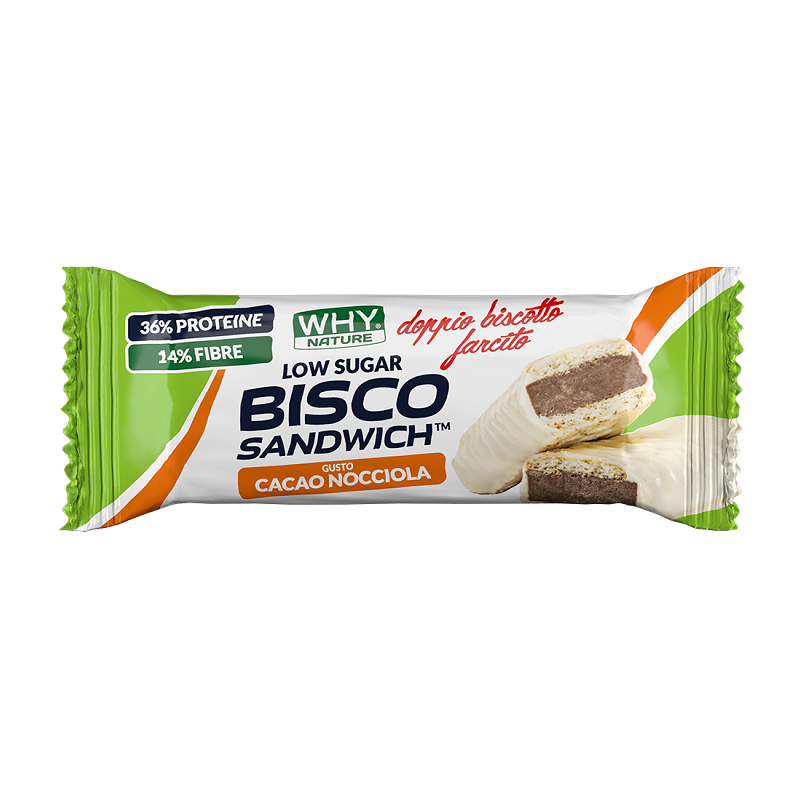 Biovita Whynature Bisco Sandwich Cacao Nocciola 45 G