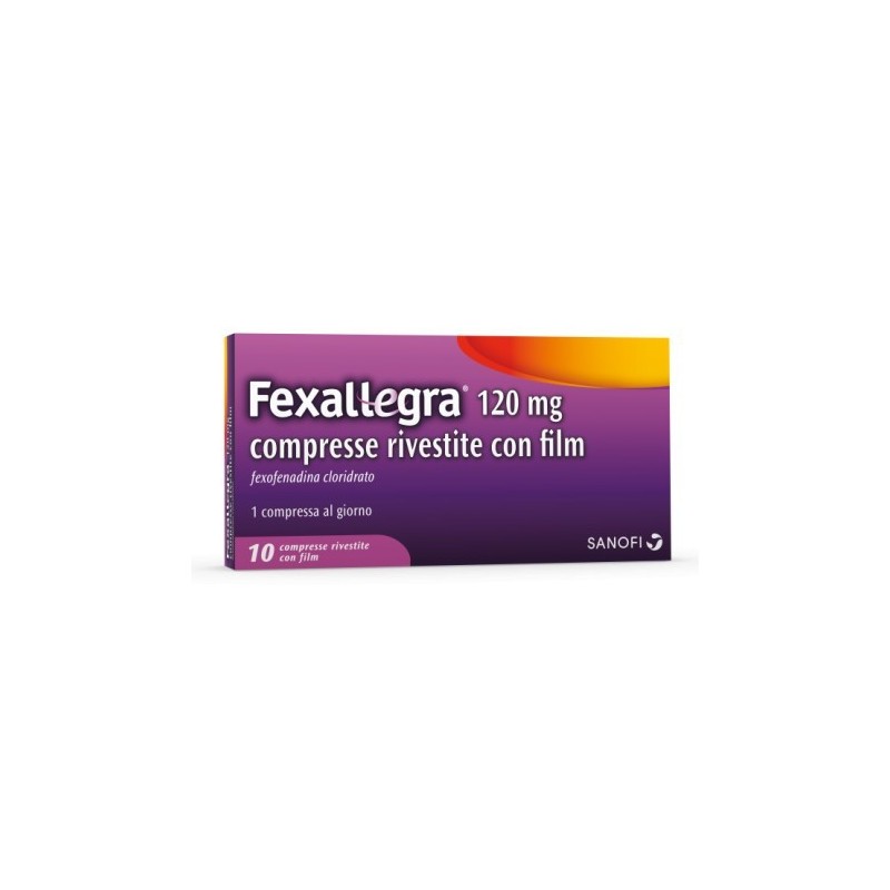 Fexallegra Antistaminico per Allergia 10 Compresse Rivestite Farmaco