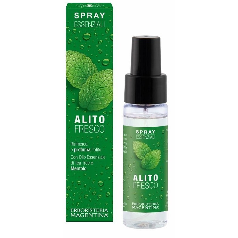 Erboristeria Magentina Spray Essenziali Alito Fresco 30 Ml