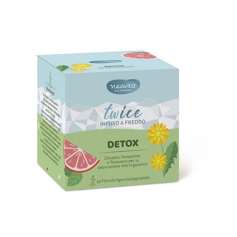 Twice Infuso a Freddo Detox 15 Filtroscrigno Neavita