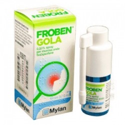Froben Gola Spray 0,25% Flurbiprofene Farmaco Antidolorifico 15 ml Mal di Gola
