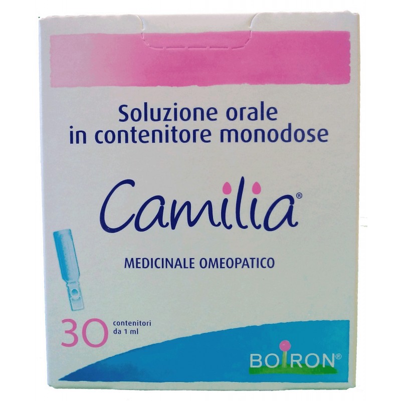 Boiron Camilia Soluzione Orale 30 Contenitori da 1 ml per Dentizione dei Bambini