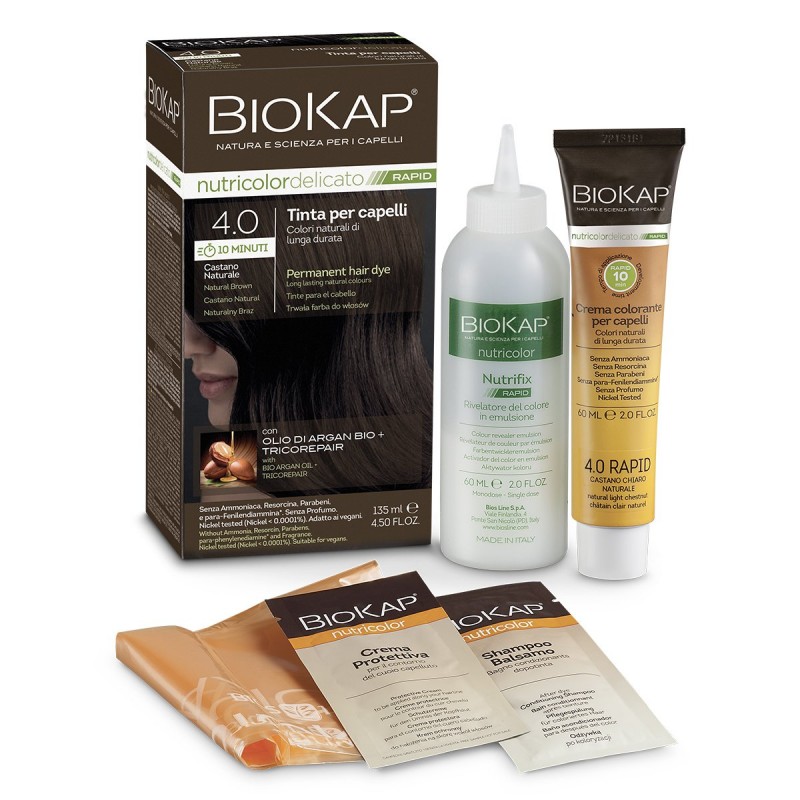 Bios Line Biokap Nutricolor Delicato Rapid 6,66 Rosso Rubino 135 Ml