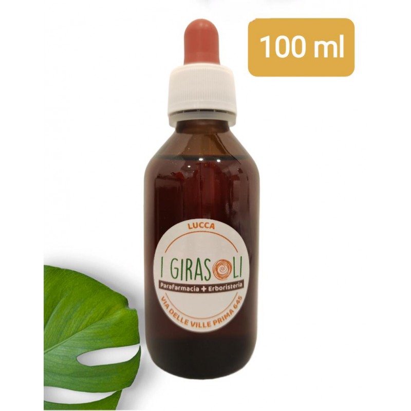 arnica tintura madre in flacone di vetro da 100 ml con tappo contagocce