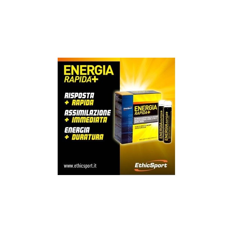 Es Italia Brand Ethicsport Ethicsport Energia Rapida+ 10 Flaconcini 25 Ml