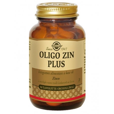 Solgar It. Multinutrient Oligo Zin Plus 50 Tavolette
