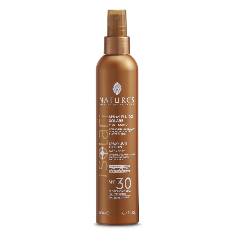 Bios Line Nature's I Solari Spray Fluido Spf30 200 Ml